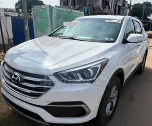Hyundai Santa Fe 2017 White