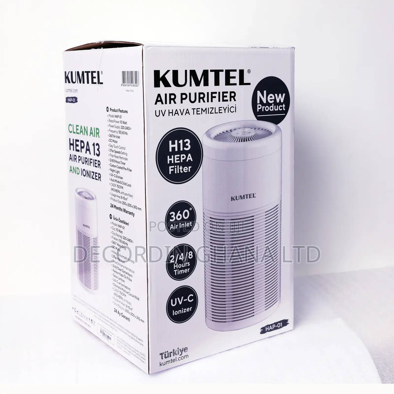 Air Purifier And Ionizer