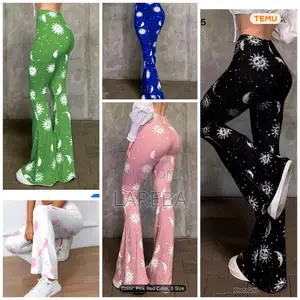 High Waisted Flared Pants