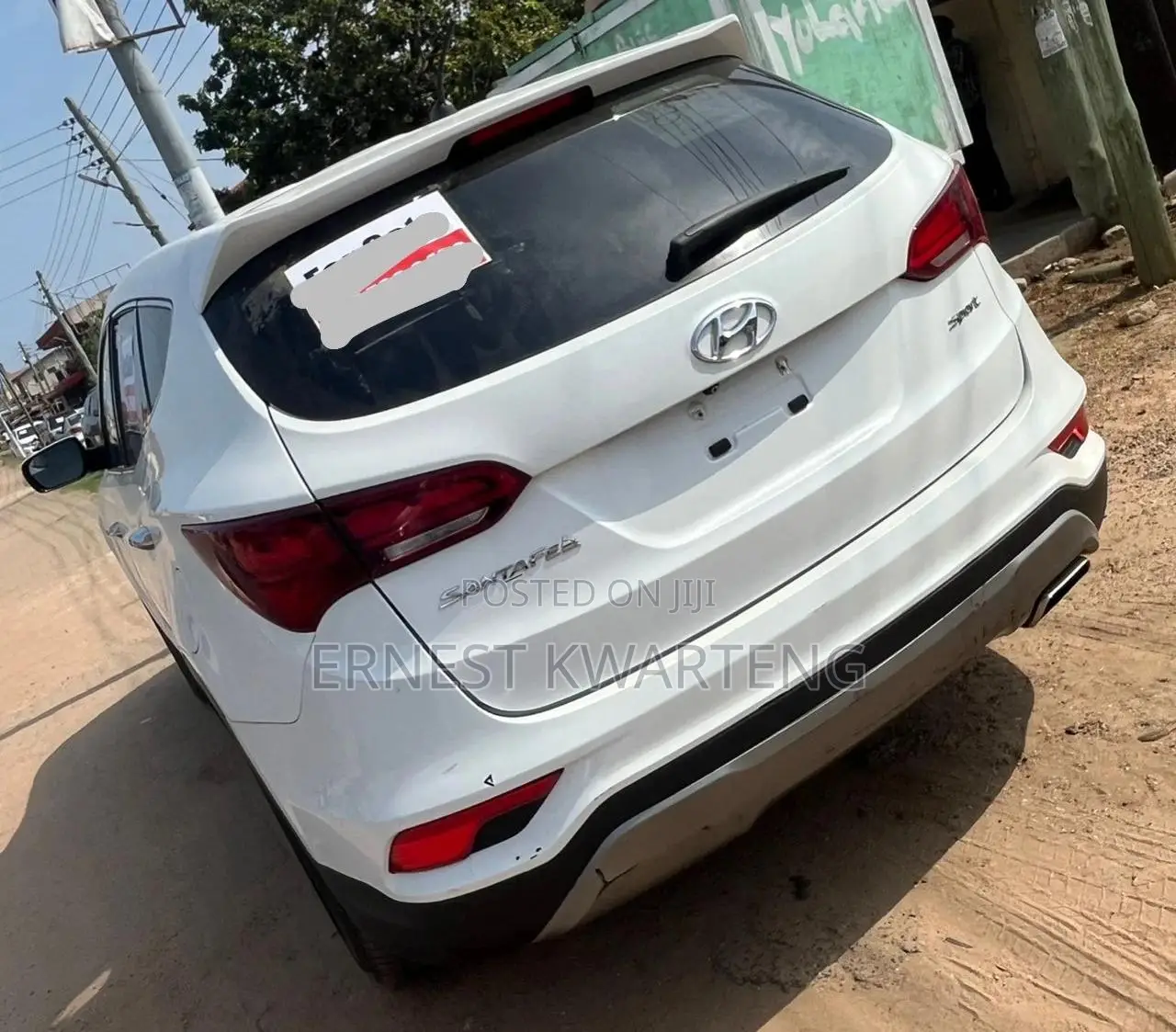Hyundai Santa Fe 2017 White
