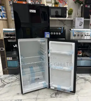 Most Efficiency Topfreezer Black Glass Pearl Pf-216tbg-5e Fridge