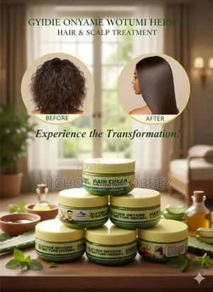 Gyidie Onyame Wotumi Herbal Hair Products
