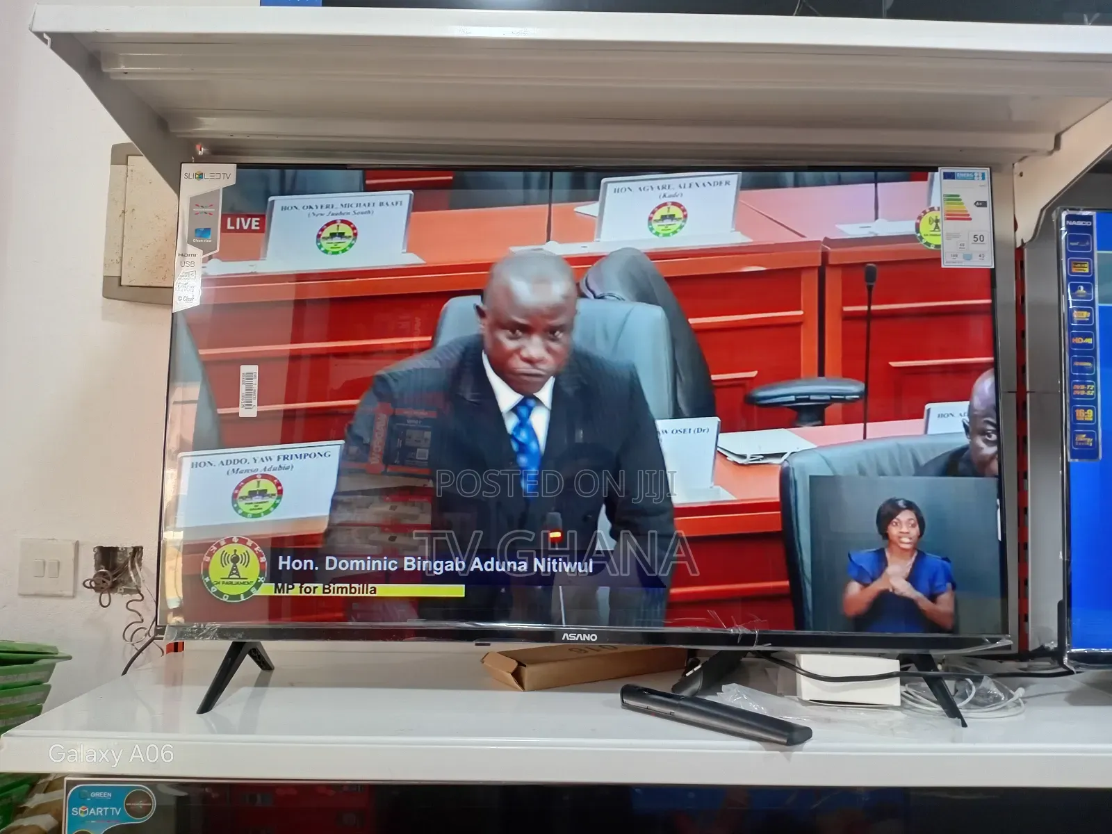 Asano 43” Satellite Tv – Clean Hd Viewing Experience
