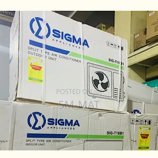 2.0hp Split Air Conditioner R410 Breeze Series Sig-T18b1 - Sigma