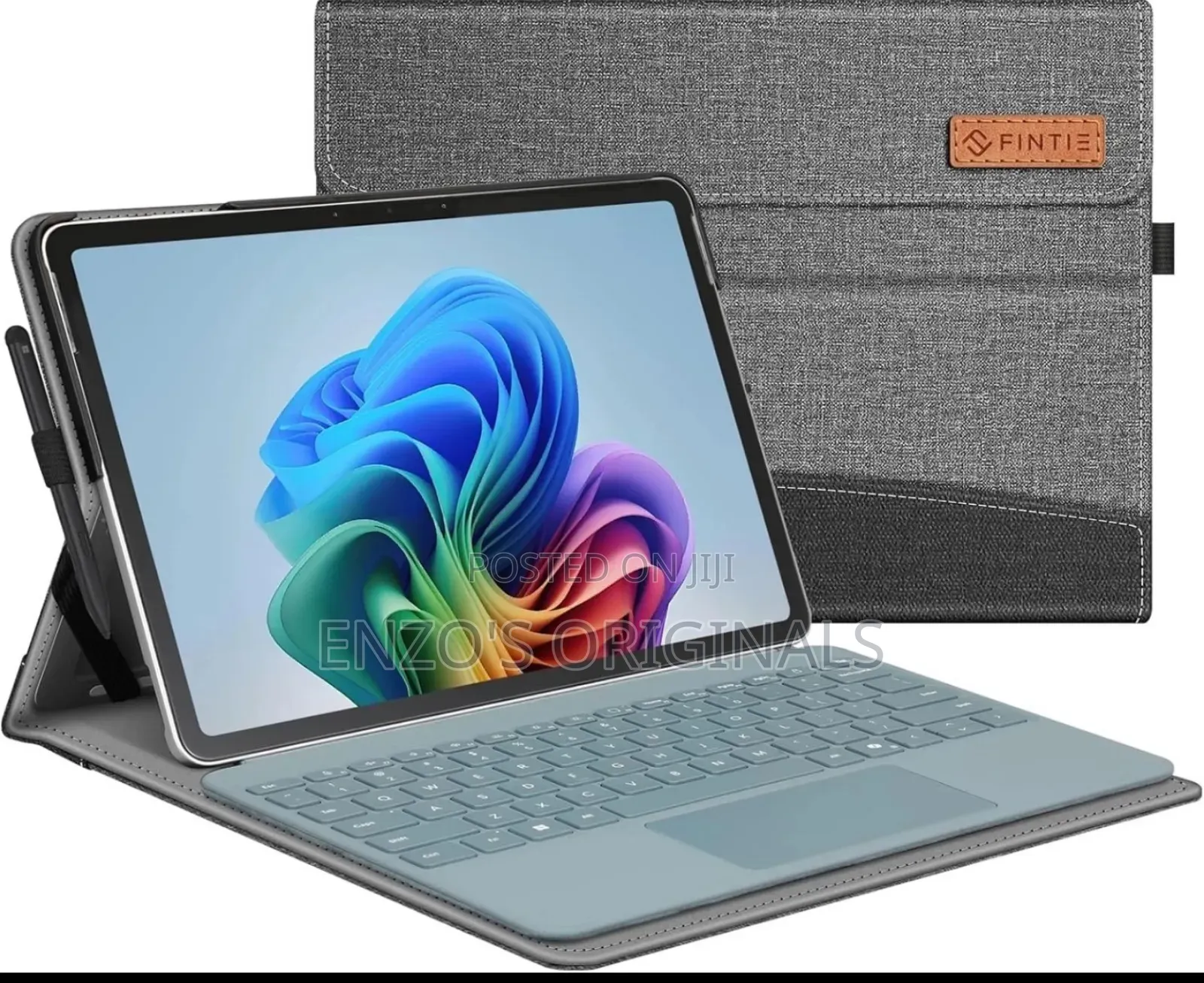 Microsoft Surface Pro 12 Full Cover Case For Professionals  Grey New