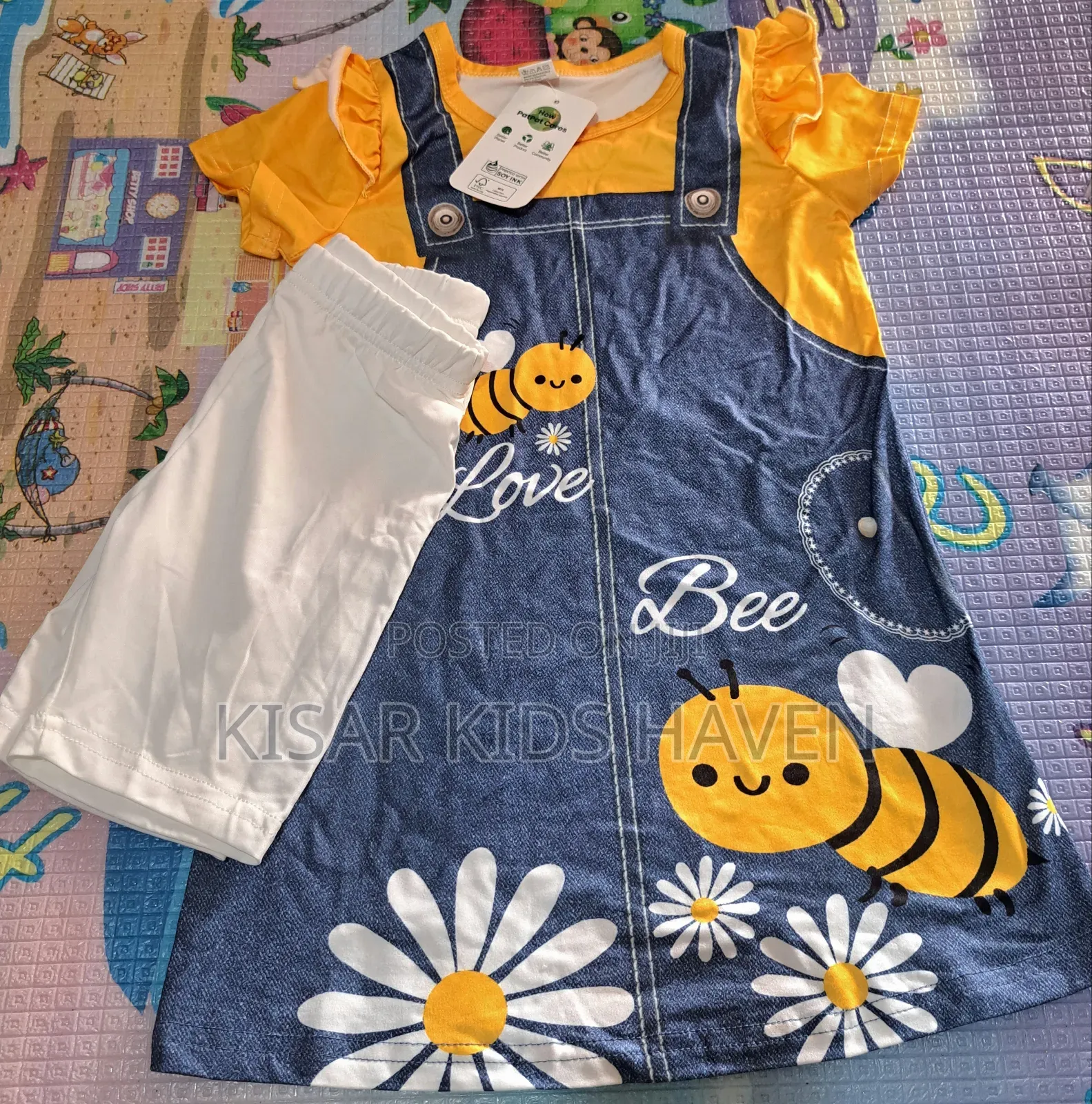 Cute Girls Dress 4 Years With Shorts