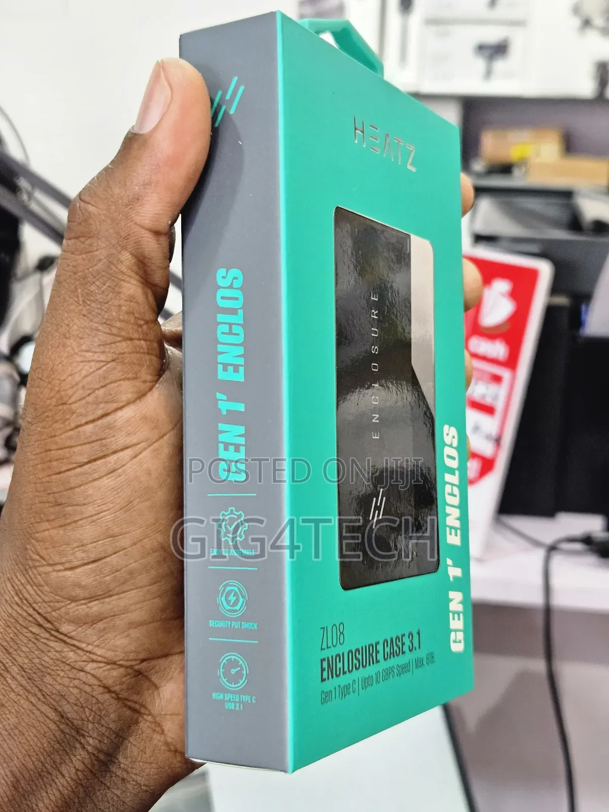 Universal Hard Drive and SSD Enclosure 10gbps Speed