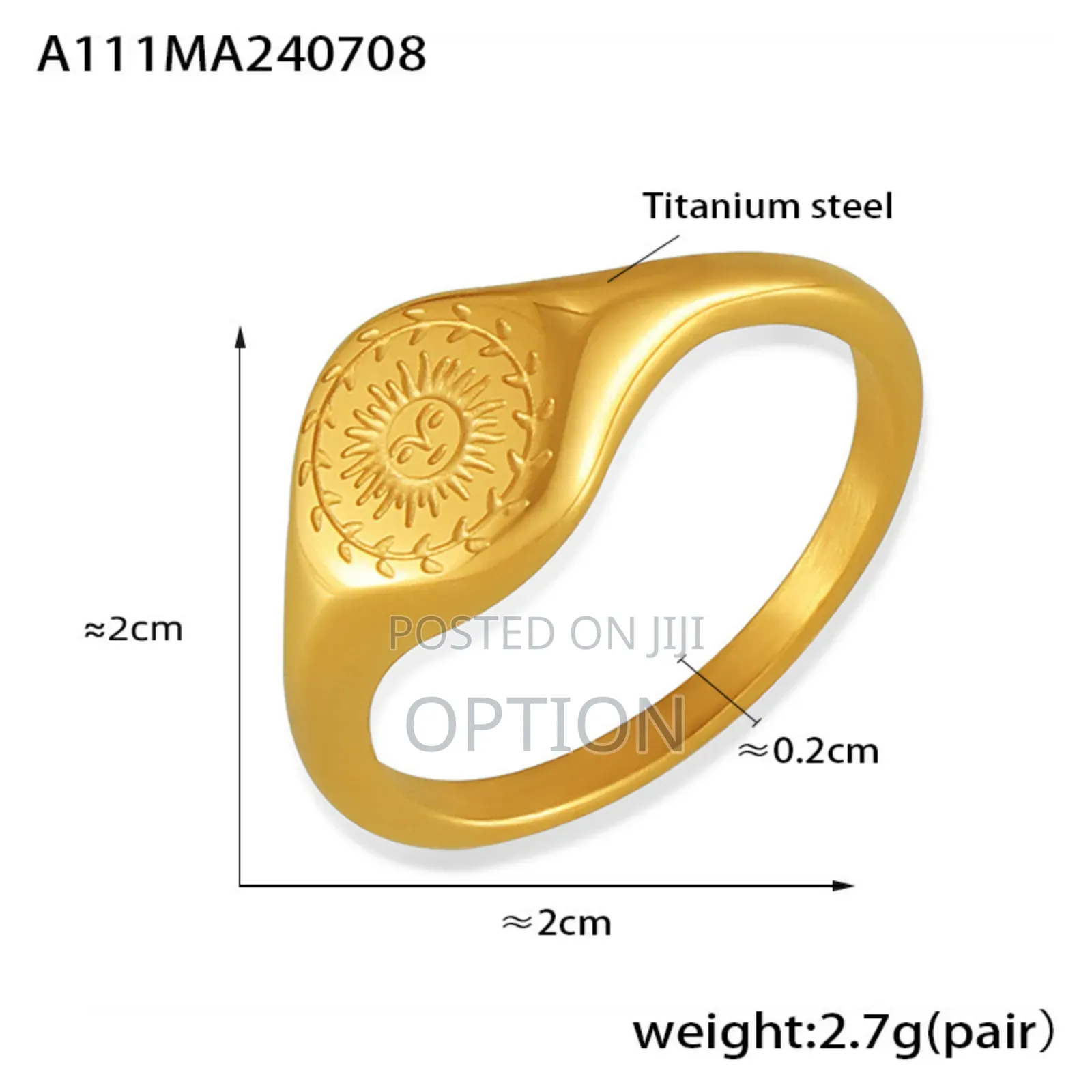 Sun Moon Protection Ring