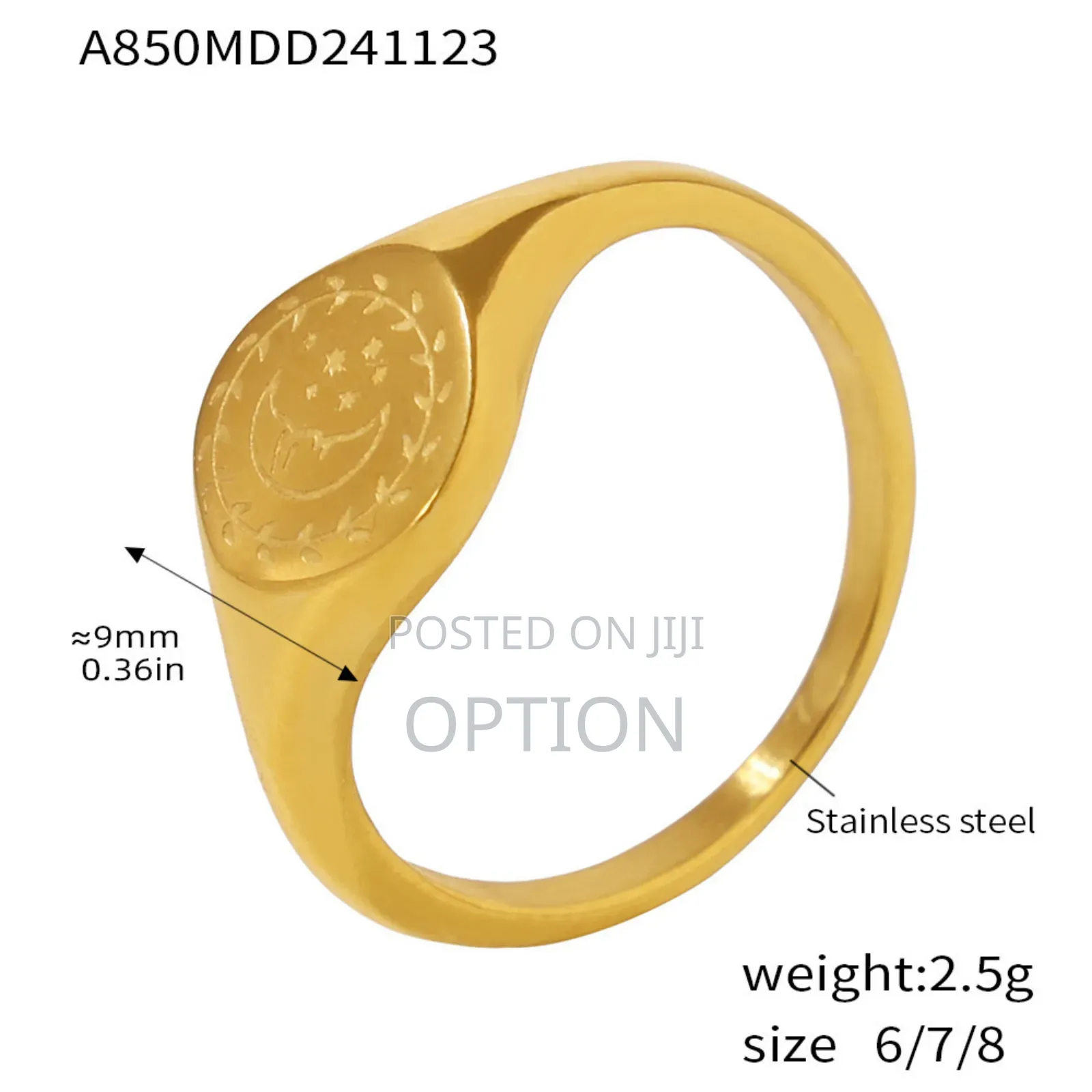Sun Moon Protection Ring