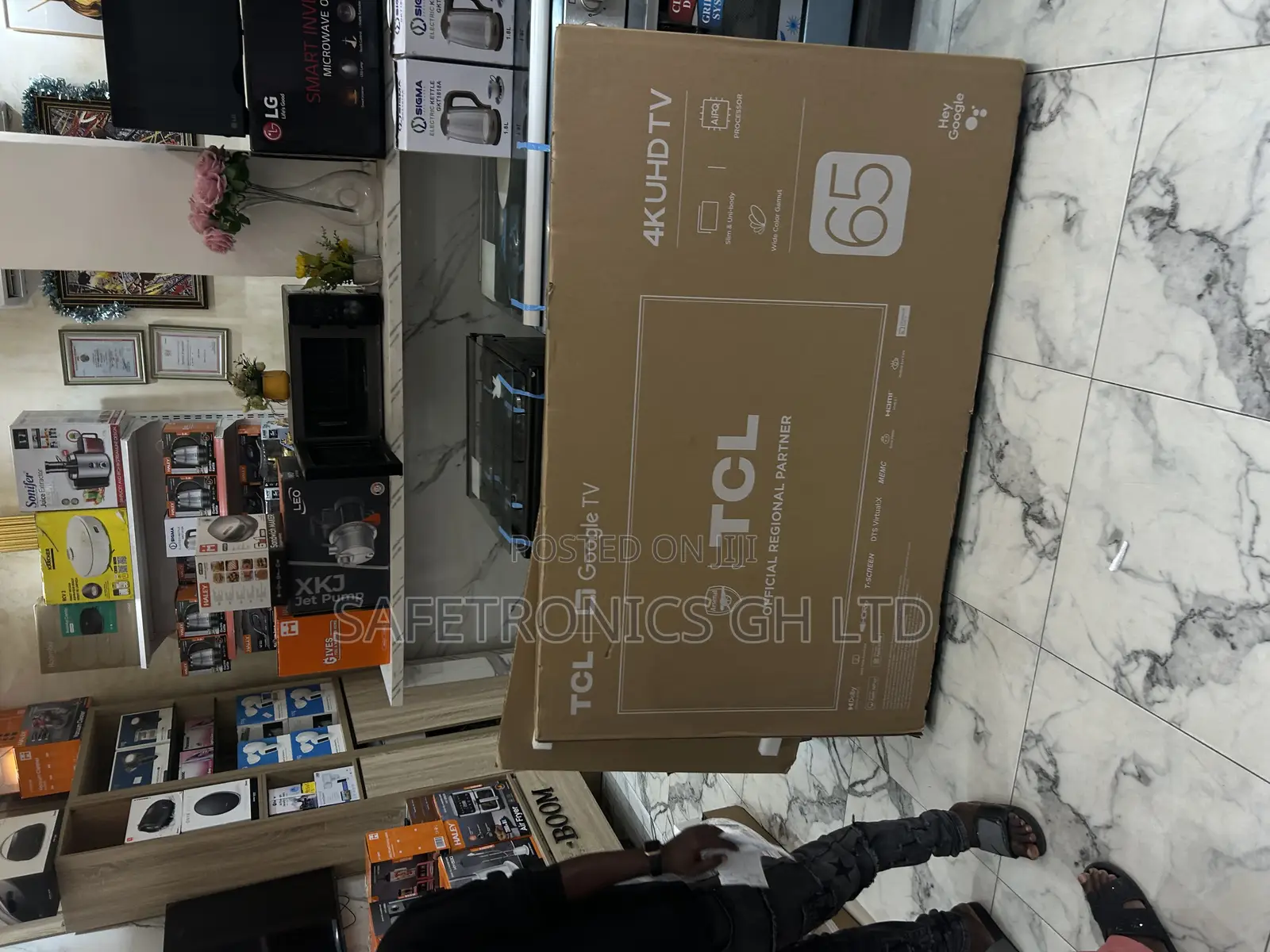 TCL Android HDR TCL 65 Inch Tcl65p635 Tv