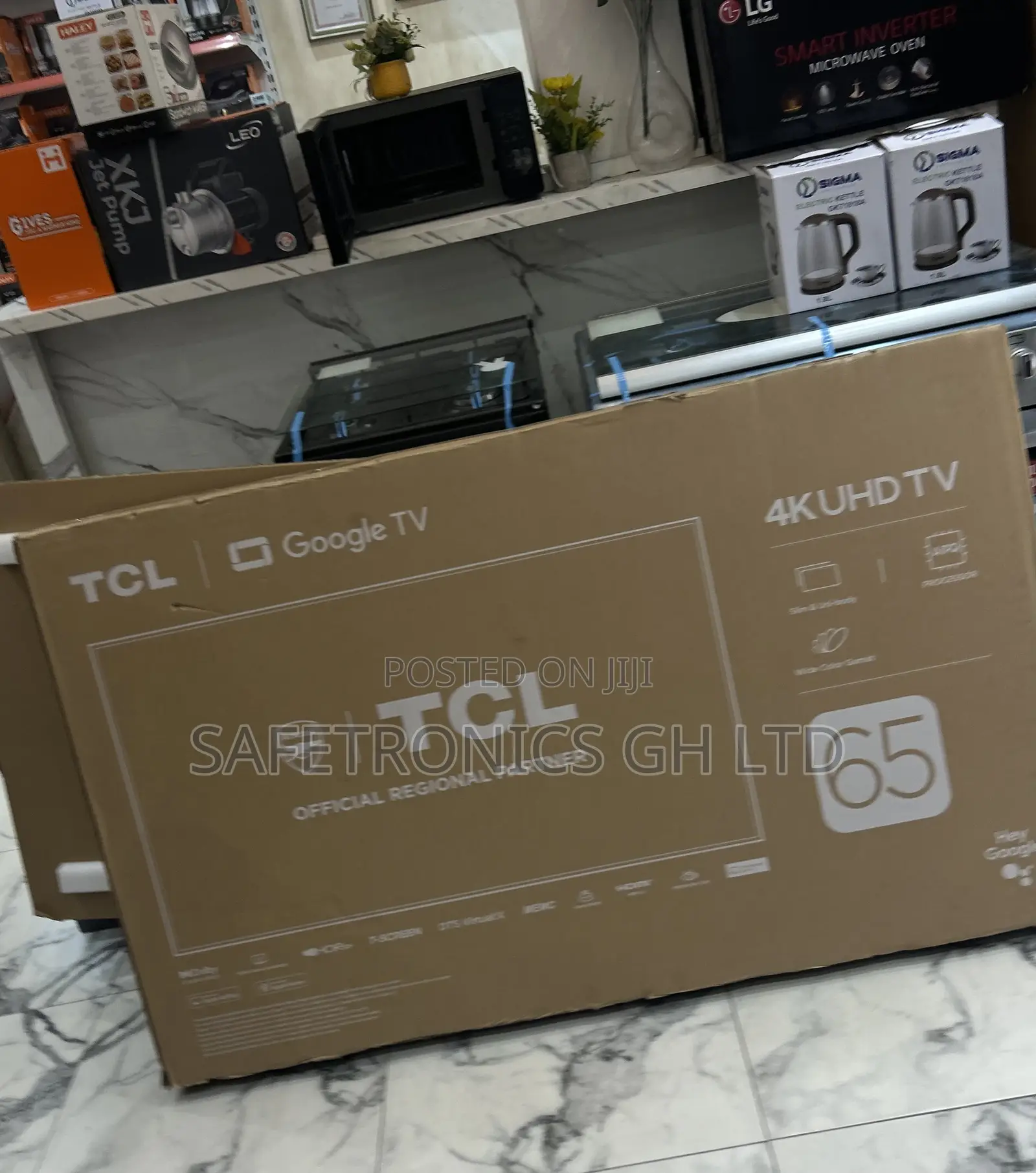 Order Good TCL P635 65 Inch Android HDR Tv