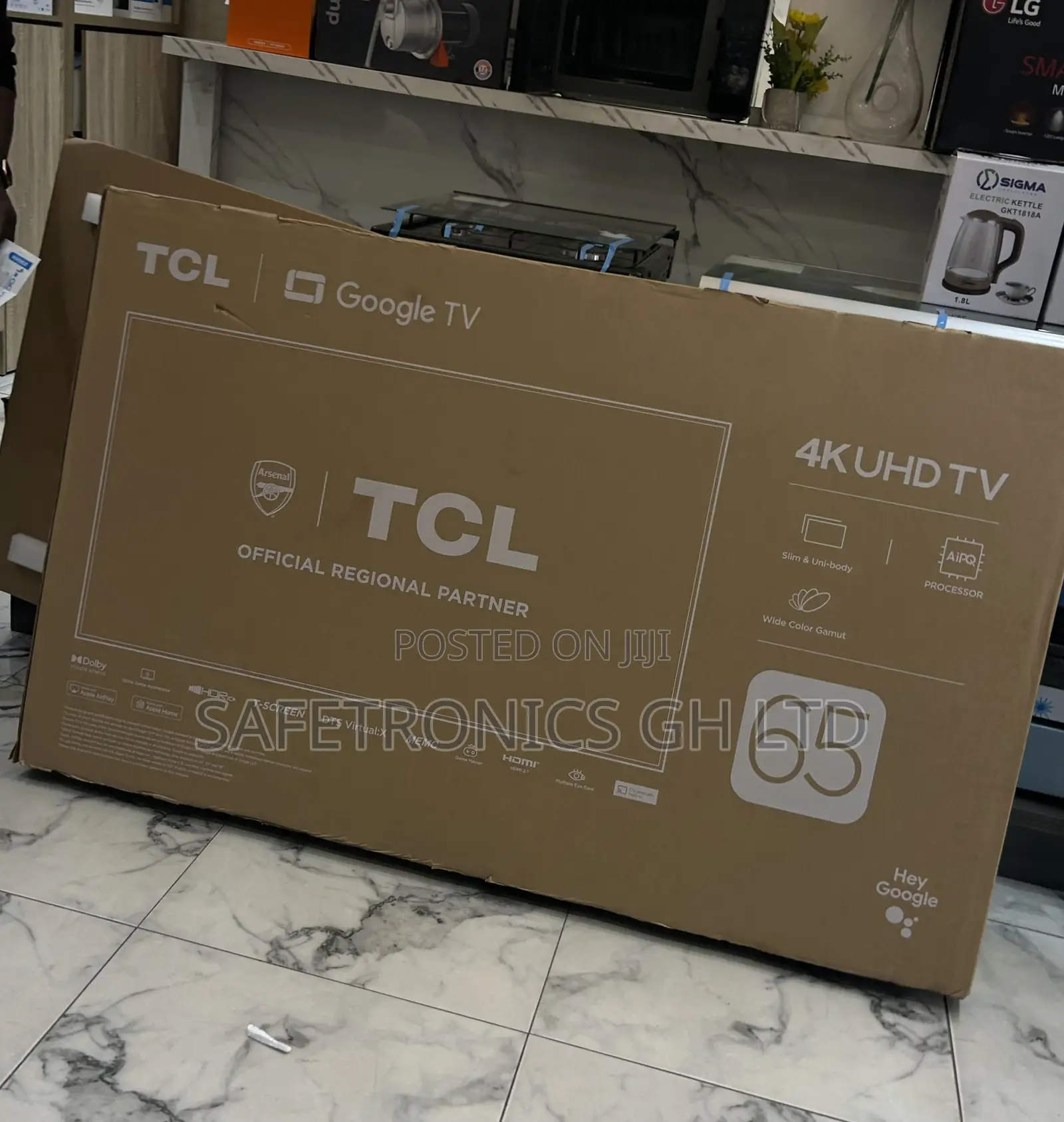 Brand New P635 65 Inch TCL HDR Android Tv