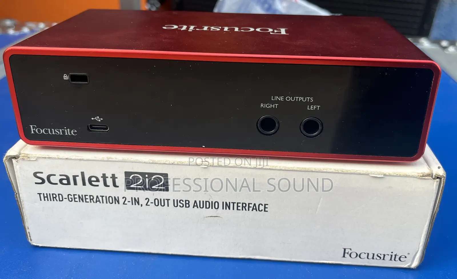 Original Scarlett 2i2 Third Generation 2in -2 Out