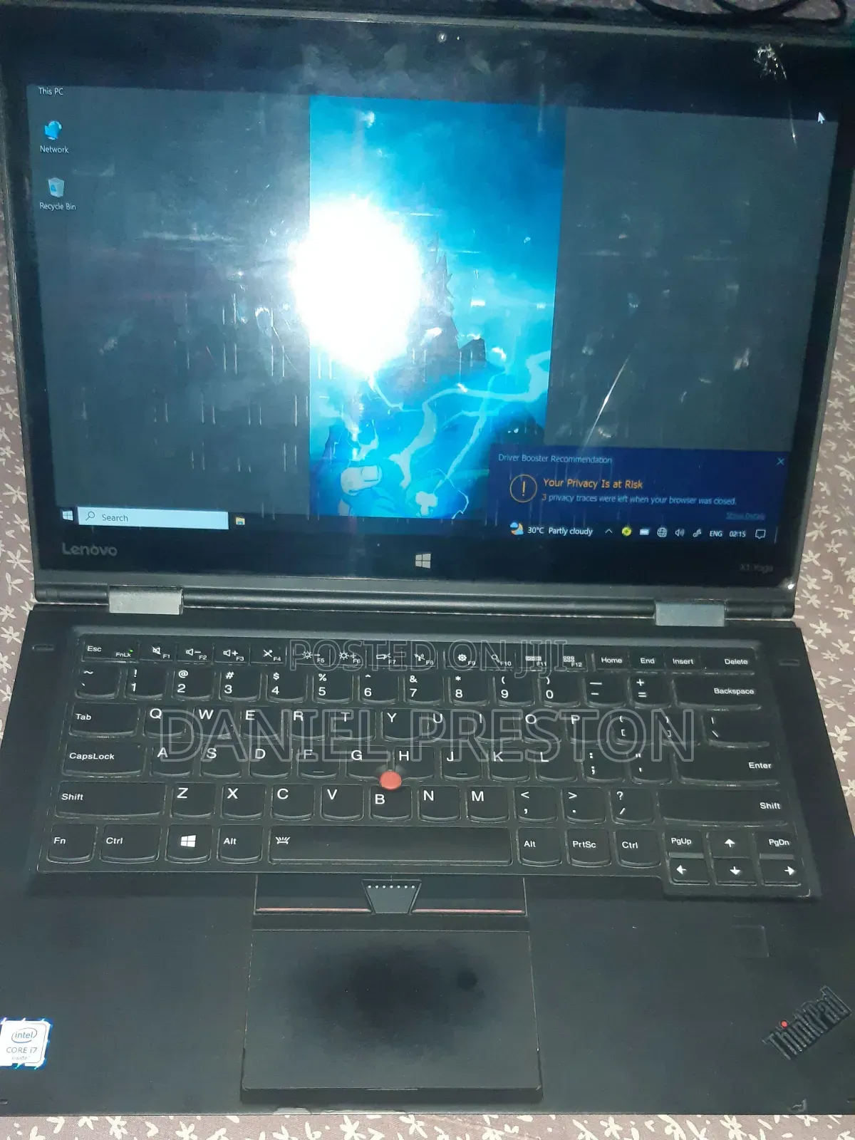 Laptop Lenovo Thinkpad X1 Yoga 8GB Intel Core i7 SSD 256GB