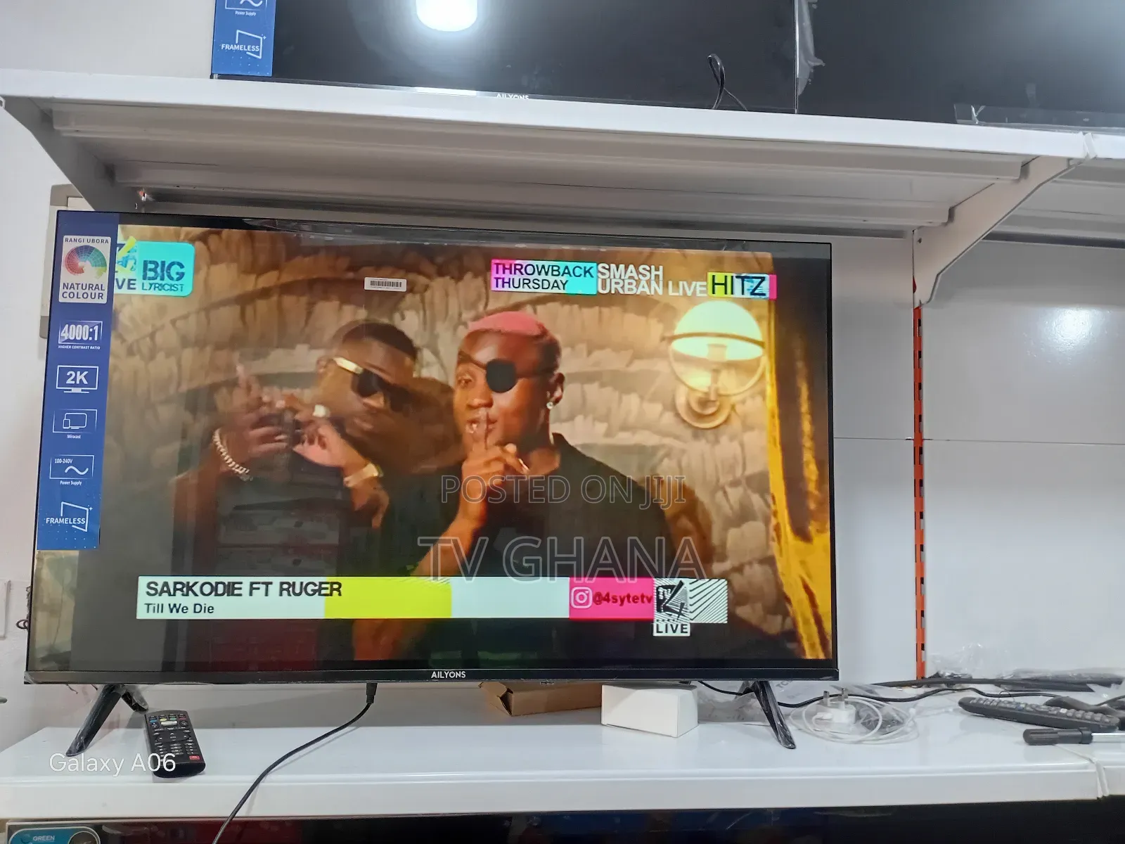 Original Ailyson 43" Digital Tv – Strong Signal, Clear View