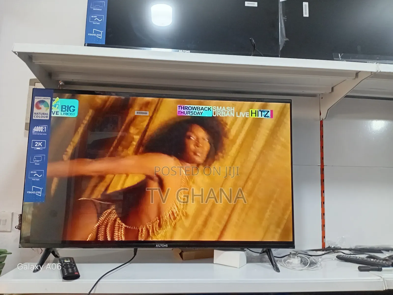 Original Ailyson 43" Digital Tv – Strong Signal, Clear View