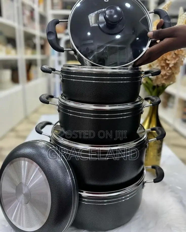 This Is Original Royal Kitchen Non-Stick Cooking Pan 7 Set