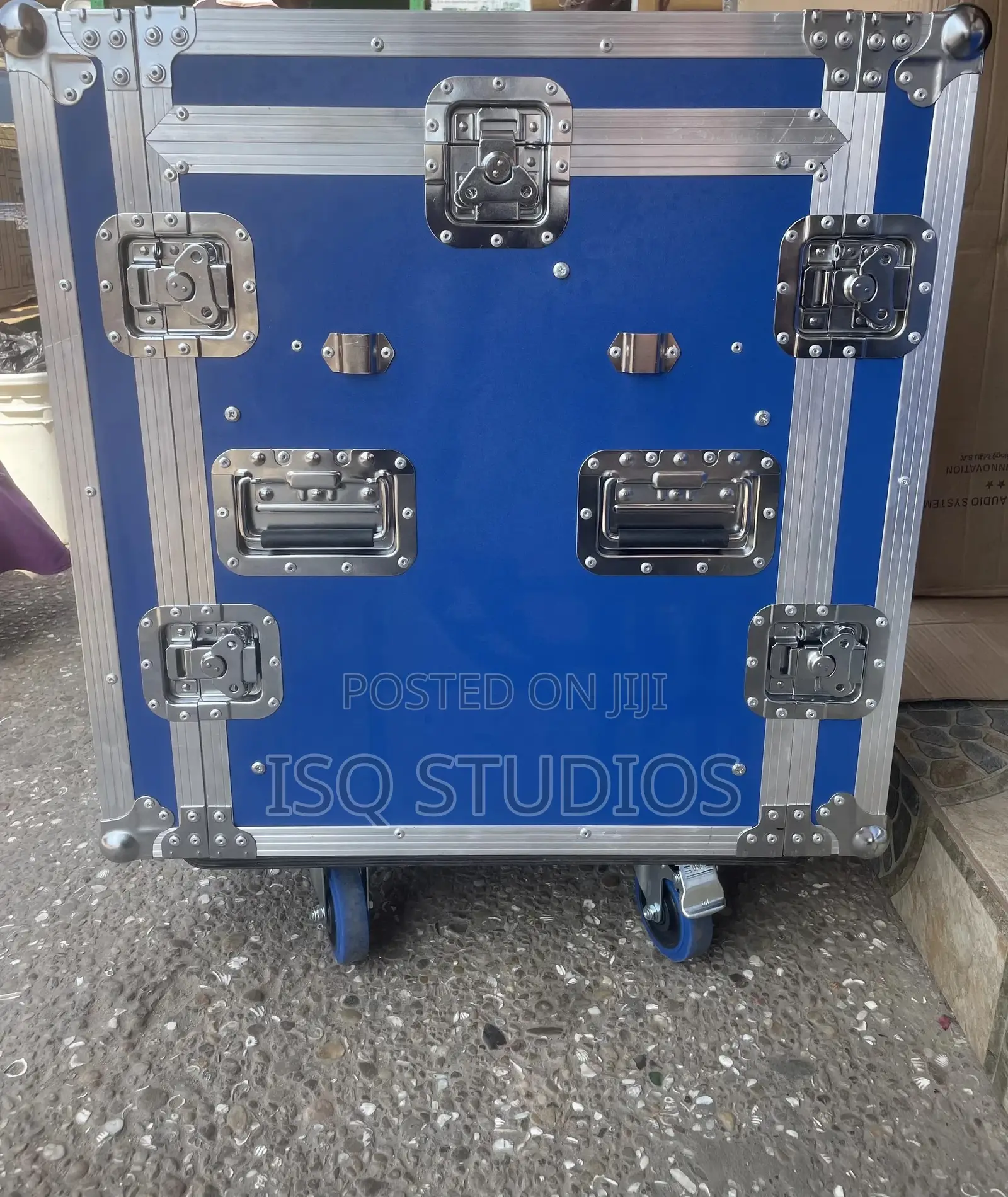 Jac 14u 3 Doors Dj Road Case