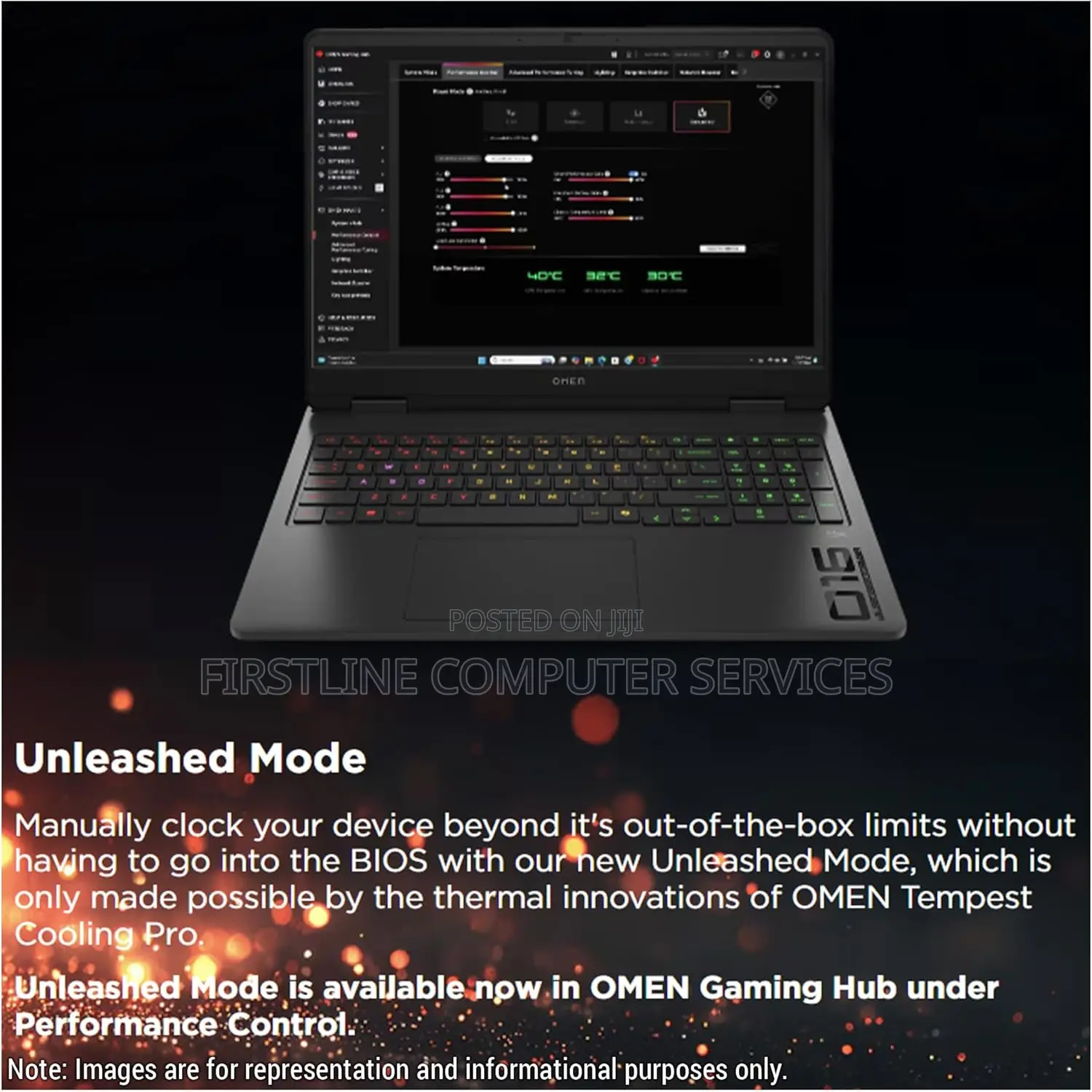 New Laptop HP Omen 16 32GB Intel Core Ultra 9 SSD 1T