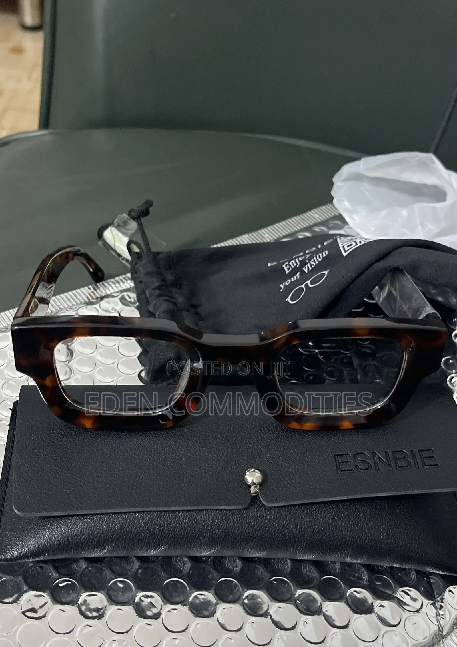Handmade Acetate Punk Square Optical Glasses Frame