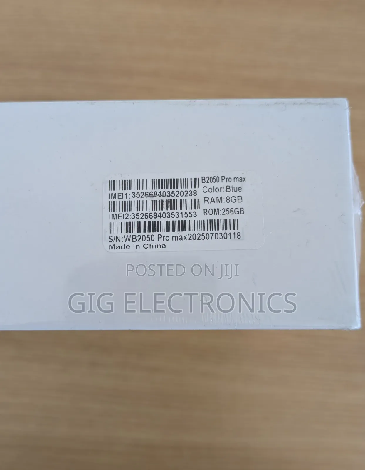 New Bebe B2050 Pro Max 256 GB Blue