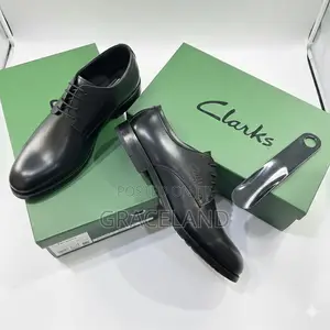 This Is Original Clark Real Pure Leather Loafers Shoe