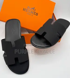 Hermes Sleek and Durable Slides for Gentlemen