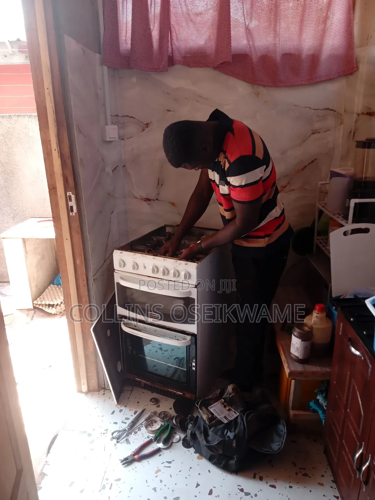 Nana Osei Gas Cooker Repairs Expert