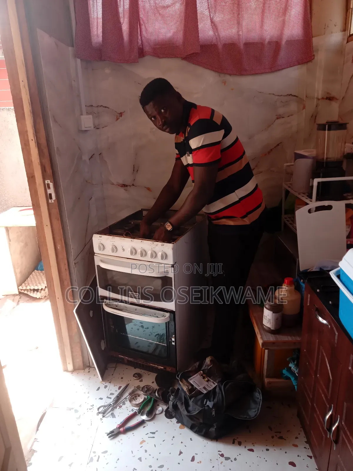 Nana Osei Gas Cooker Repairs Expert