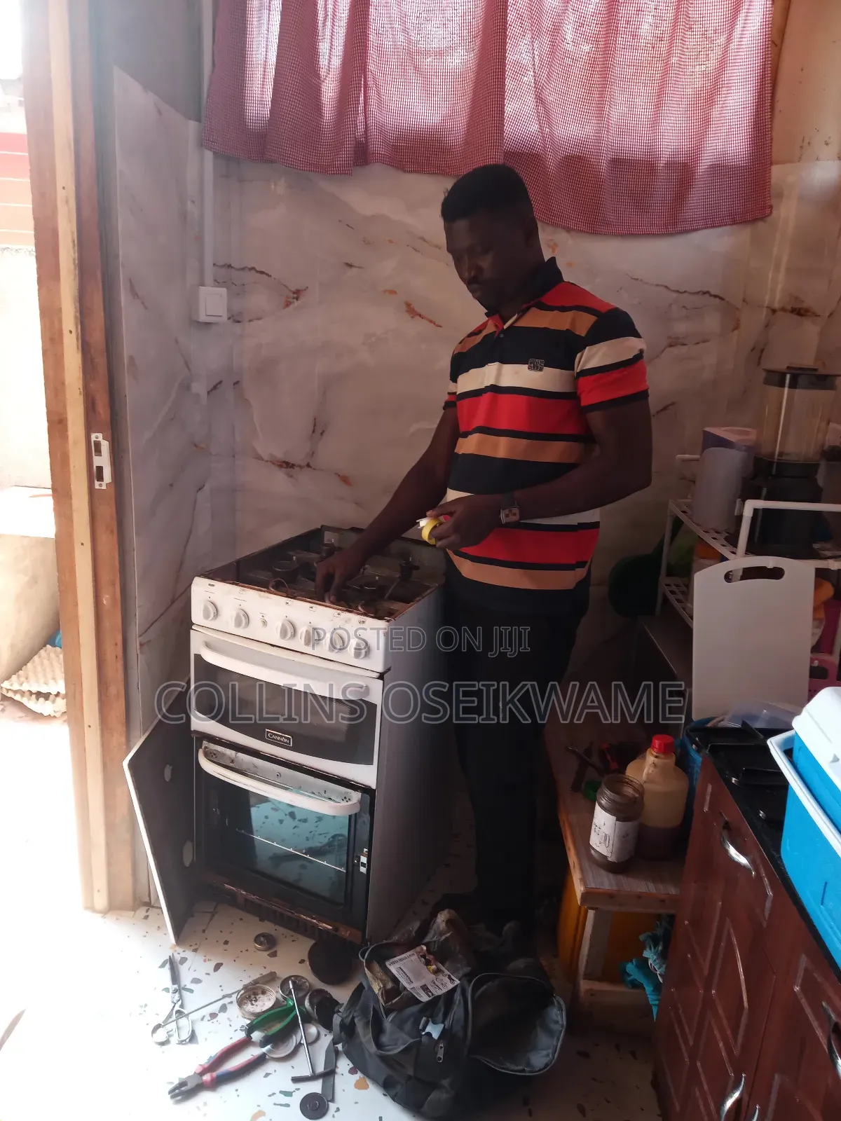Nana Osei Gas Cooker Repairs Expert