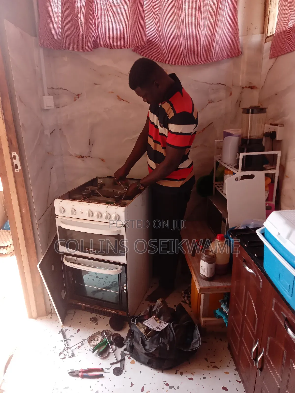 Nana Osei Gas Cooker Repairs Expert