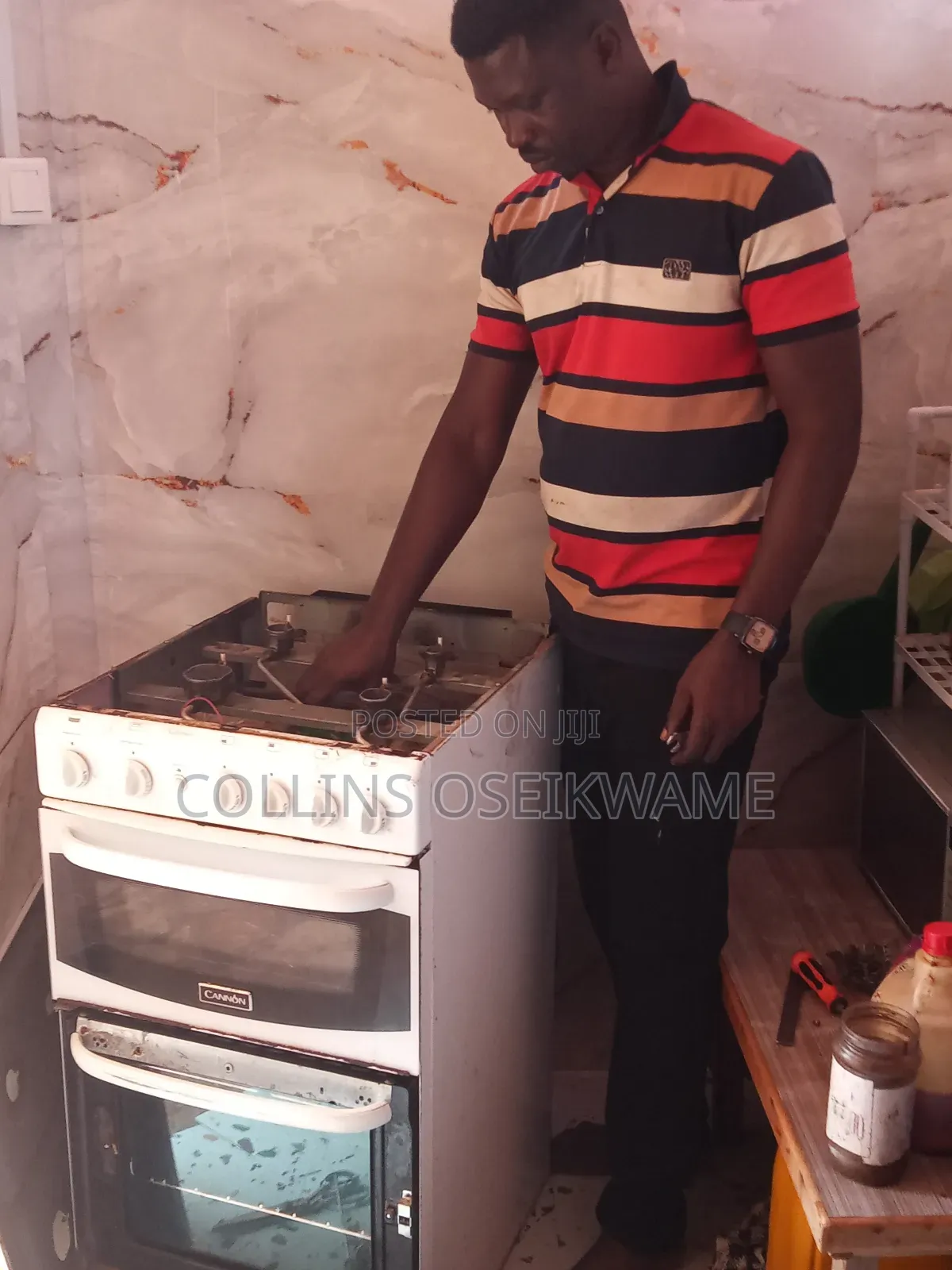 Nana Osei Gas Cooker Repairs Expert