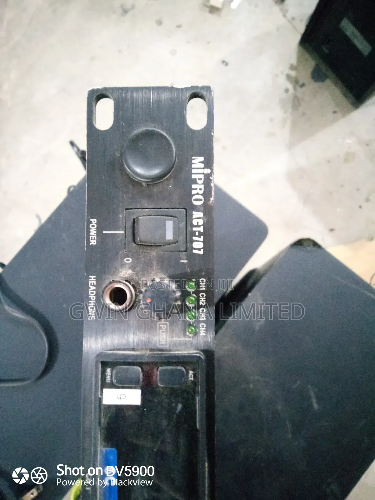 Mipro Act-707 Uhf 4ch True Diversity Receiver