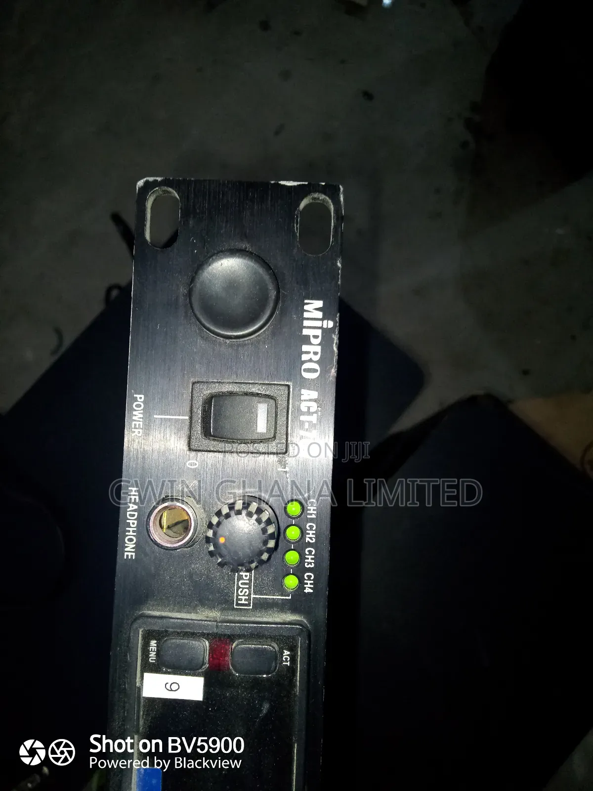 Mipro Act-707 Uhf 4ch True Diversity Receiver