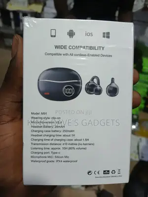 TWS-M91 Earclip Airpod
