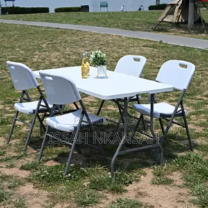 Plastic Folding Table and Chairs