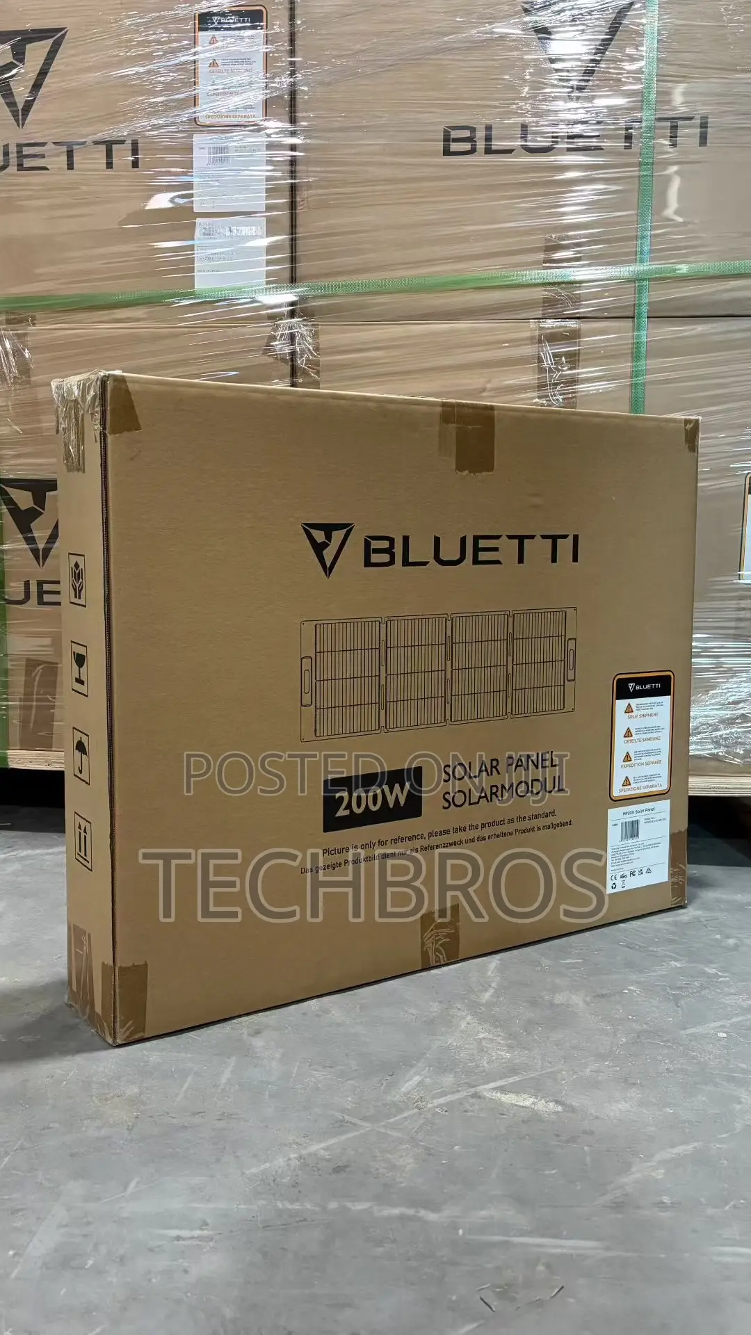 200w Bluetti Foldable Solar Panel
