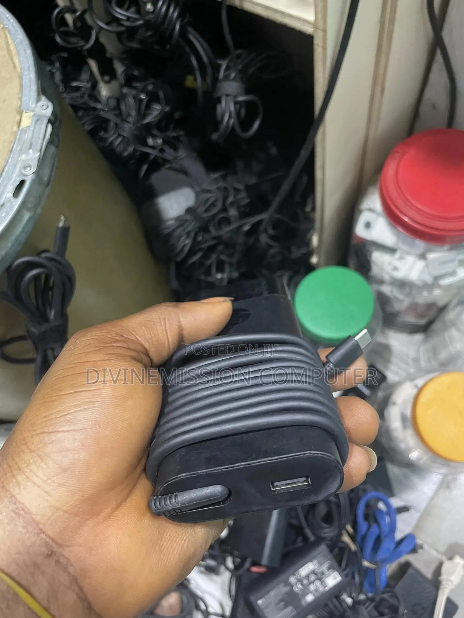 Hp Type C Adapter\ Charger 50v 3,0a 110w Uk Standard