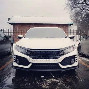 Front Bumper Car Body Kits W/ Grille For 2016-2019 Honda Civic