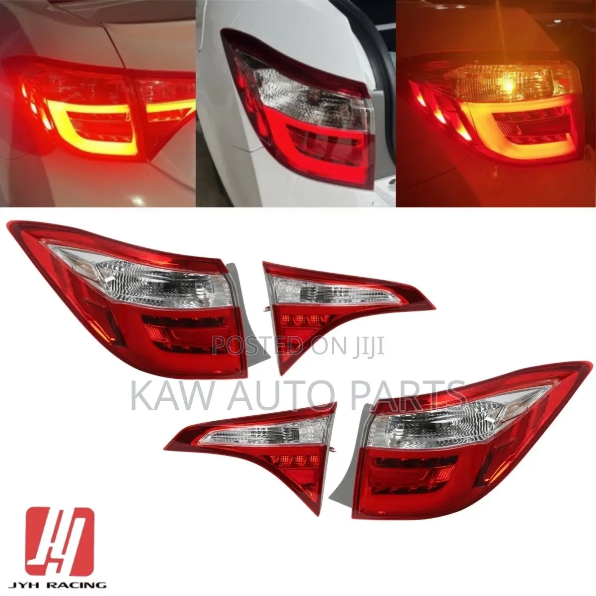 2014,2015,2016 Complete Led Tail And Boot Lightfor Toyota Corolla .