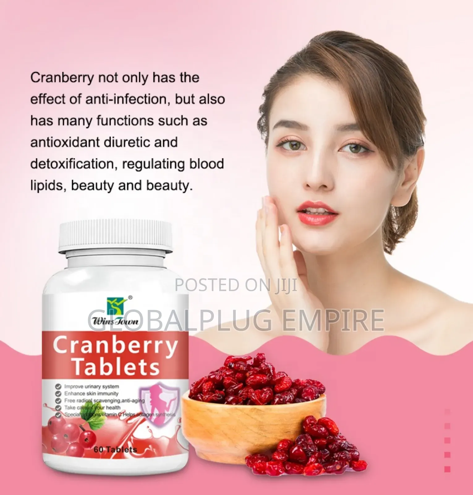 Cranberry Anti-Aging Formula Restore, Repair Glow Naturally!