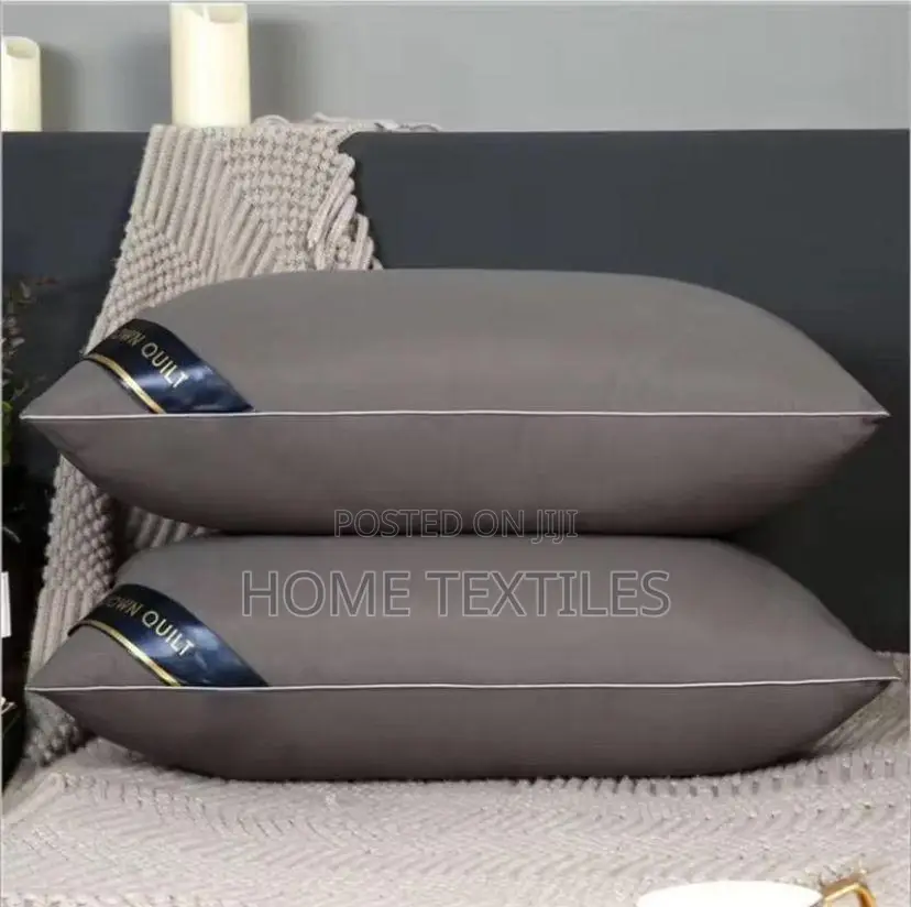 Charcoal Grey Pillows Available For Hotel Use