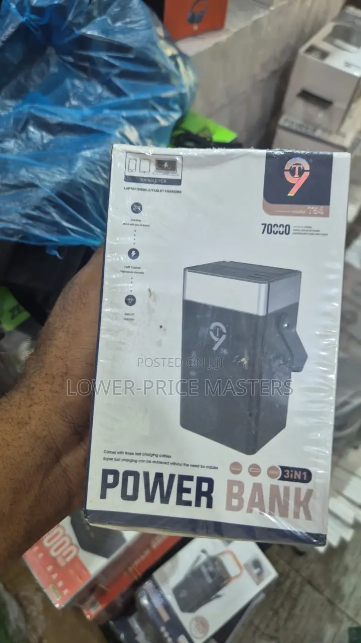 70,000 Mah T9 Powerbank