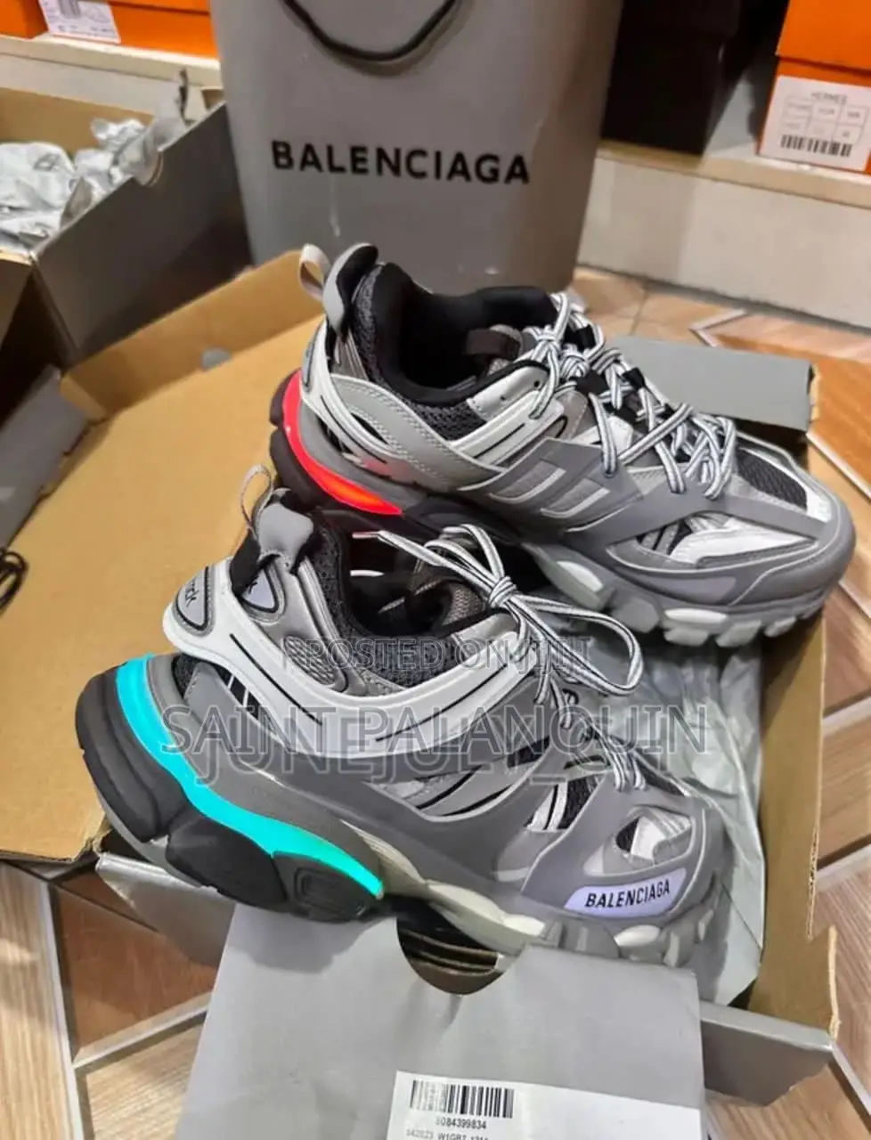 Ash/Gray Balenciaga Track Led