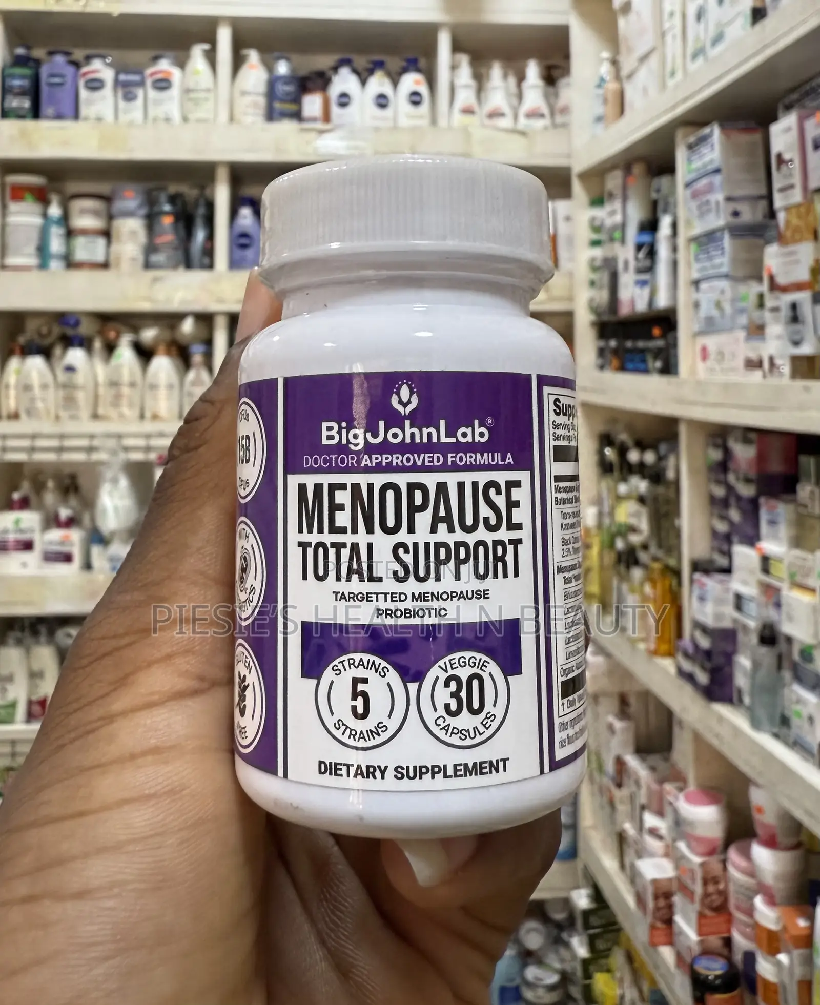 Bigjohnlab- Menopause Total Support – Advanced Probiotict15b