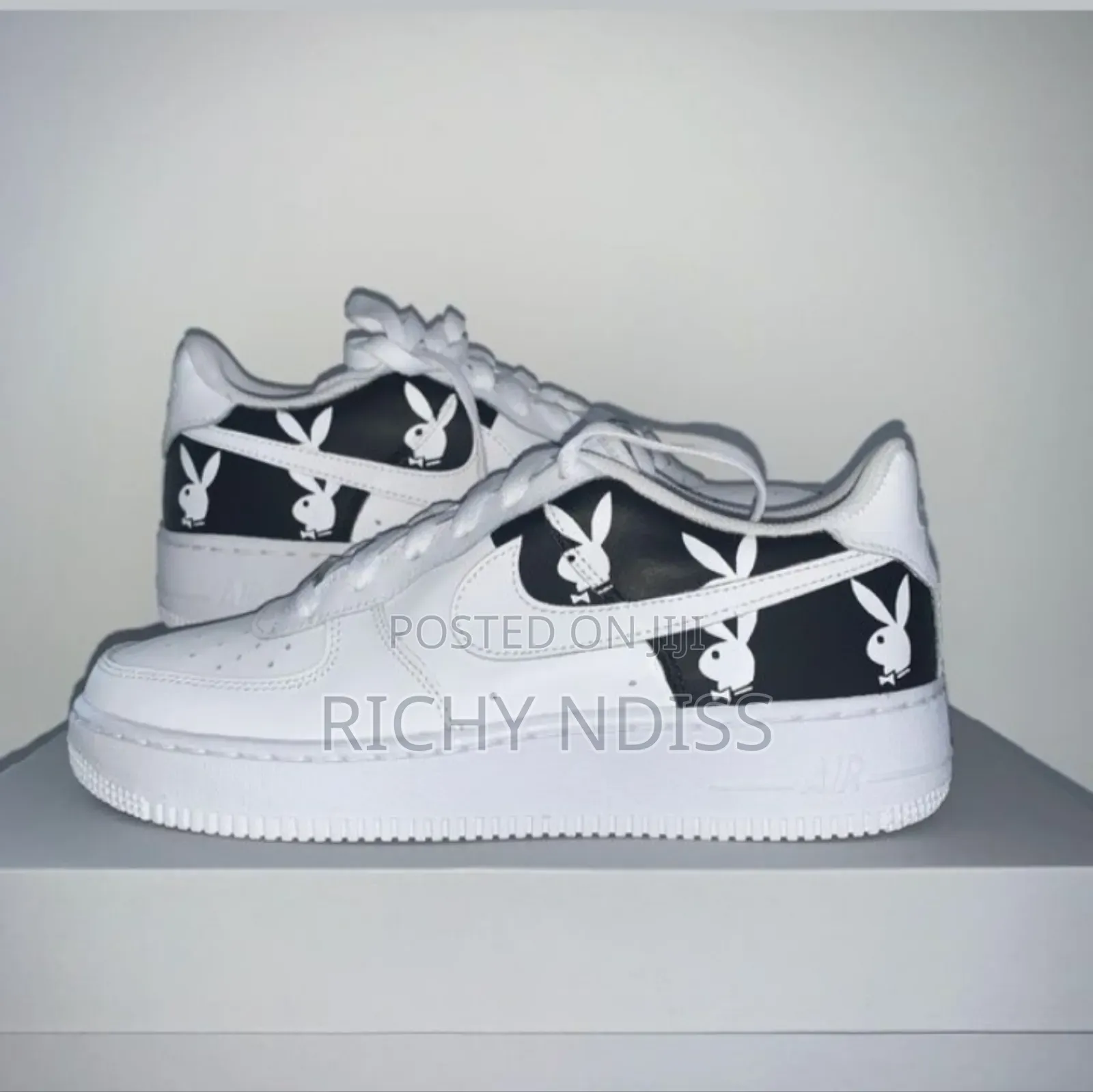 Customed Nike Airforce Af1's Swoosh