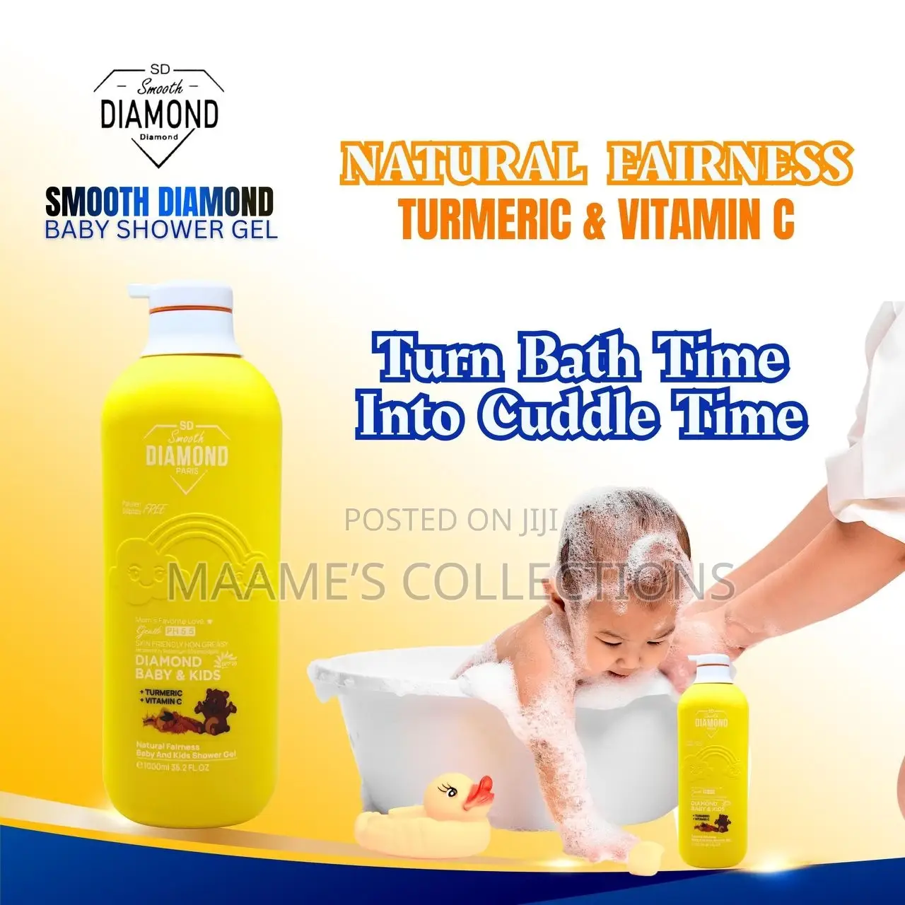 Smooth Diamond Baby And Kids Shower Gel