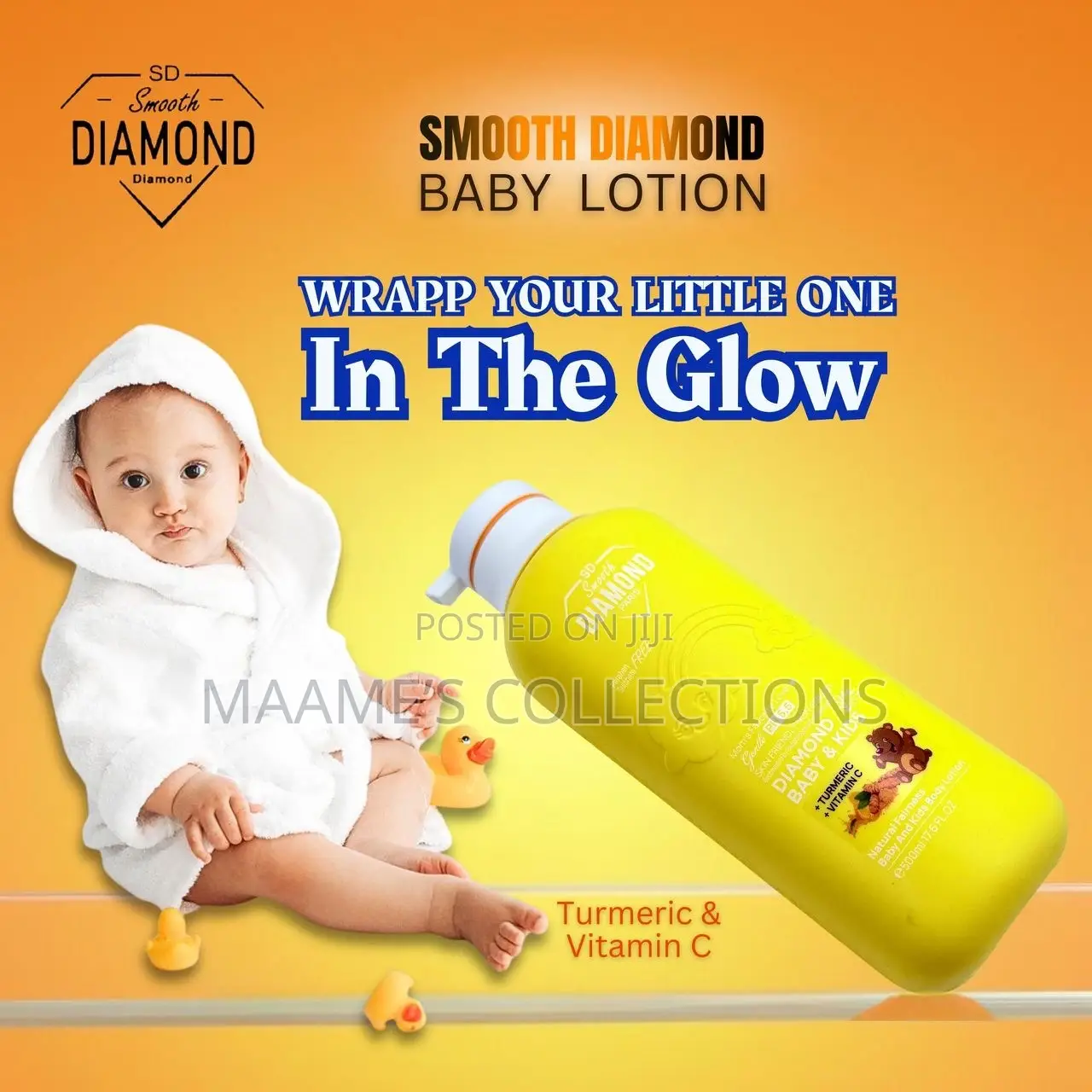 Smooth Diamond Baby Kids Lotion