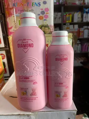 Smooth Diamond Paris Baby and Kids Shower Gel and a Body Lotion.