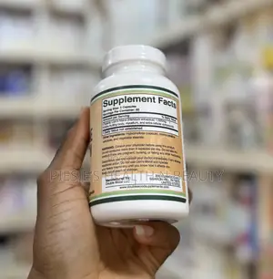 Double Wood Organic Lions Mane Mushroom Capsules (120 Count)